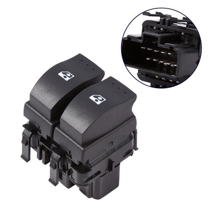 Bouton Interrupteur Lève Vitre Commutateur Electrique de Contrôle de Fenêtre Pour Renault Clio II 2 8200 060 045 HB014
