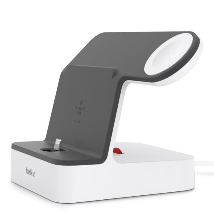 BELKIN Base charge IP-Apple W Blanc PowerHouse certifiée Apple