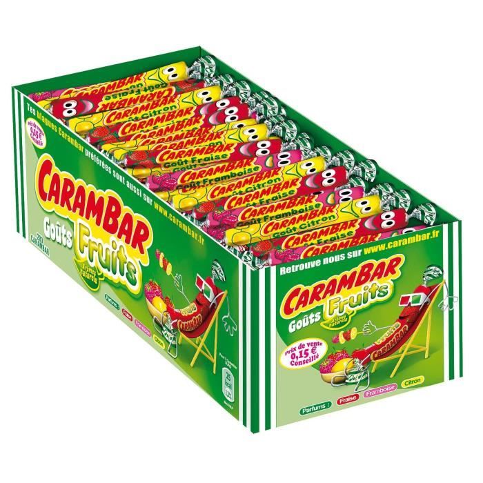 MONDELEZ INTERNATIONAL Carambars Fruits Boite 200
