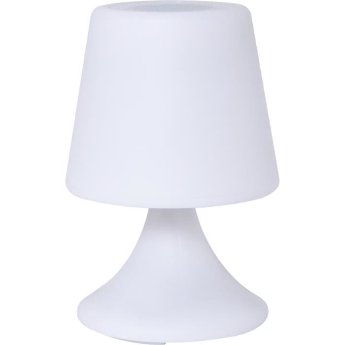 Lampe enceinte connectée outdoor Handy S FOLLOWColorblock blanche