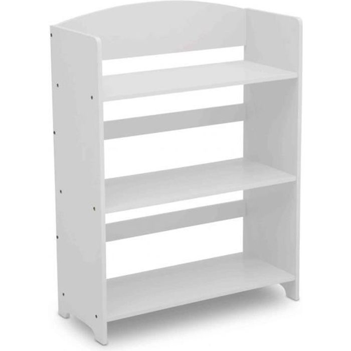 Bibliothèque enfant 3 étagères en bois blanc - BI15004 - Blanc - Delta Children