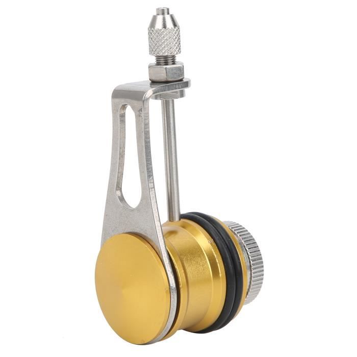 Jielwyshop Ligne d'outil de noeud de fil de noueur de pêche accessoires de connecteur de nouage d'assistance d'enrouleur(Or)
