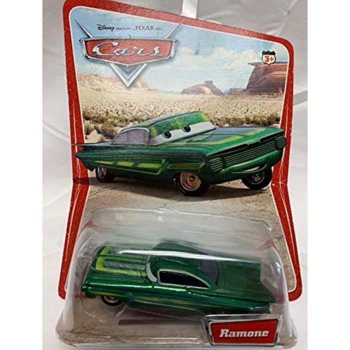 Voiture Electrique MATTEL SGJT0 Disney Pixar Cars Series 1 Original Green Ramone échelle 1:55 Die Cast Ca