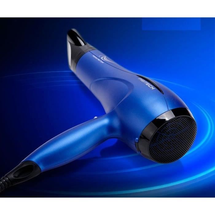 Profesionnel Sèche Cheveux 2 Vitesses 3 Réglages Chaleur Touche Air Frais 2000W Pritech