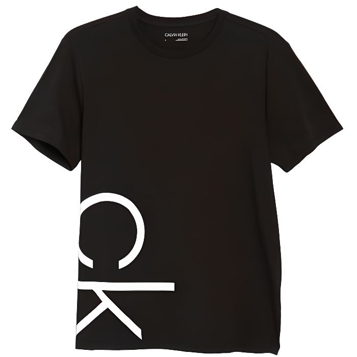 Calvin Klein Side Logo T-Shirt Homme Noir
