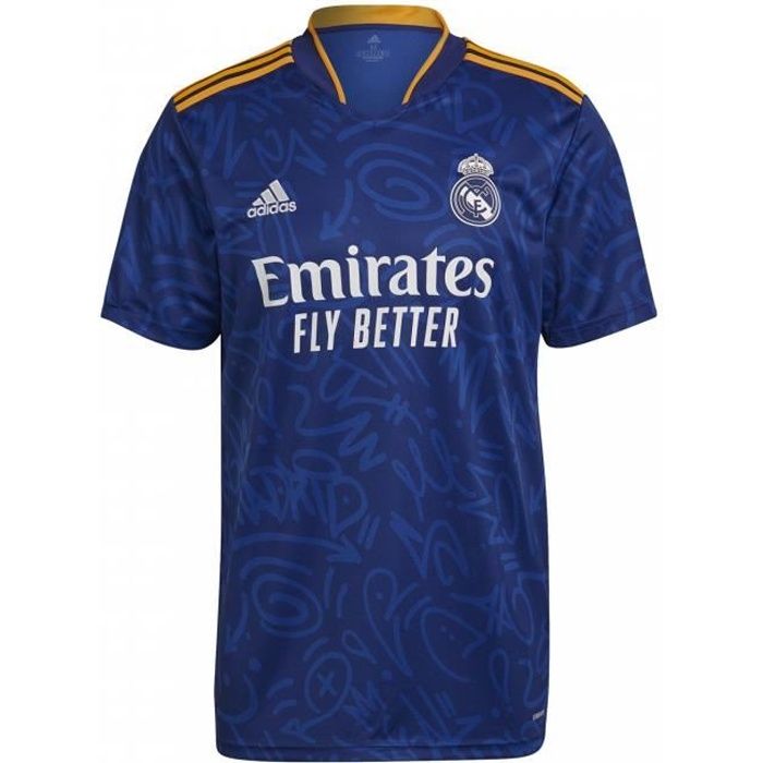 MAILLOT ADIDAS REAL MADRID EXTÉRIEUR 2021/22