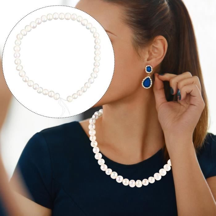 1 pc délicat femmes premium nacre collier perle bijoux maillon de bracelet