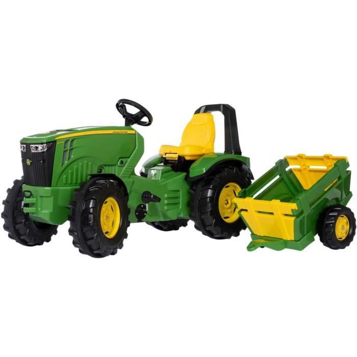 Tracteur à pédales JOHN DEERE X-TRAC Premium avec remorque