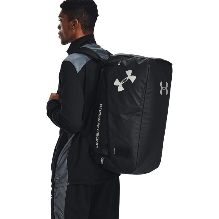 Sac de sport Under Armour moyen double compartiment - noir/argenté/noir - TU