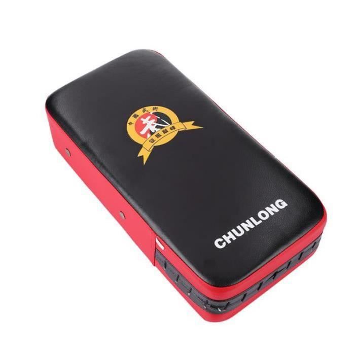 JSF15852-Taekwondo Boxe Kicking Strike Pad Main Pieds Pied Cible Entraînement De Frappe Bouclier (Rouge)-SHC