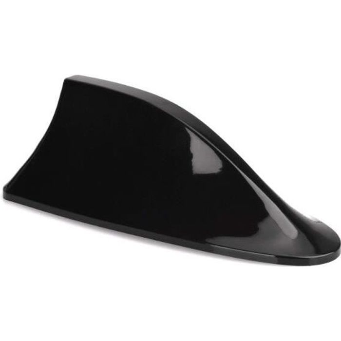 Antenne de voiture Voiture radio antenne aileron de requin Antenne de toit d'antenne de voiture universel Shark Mat(Noir)