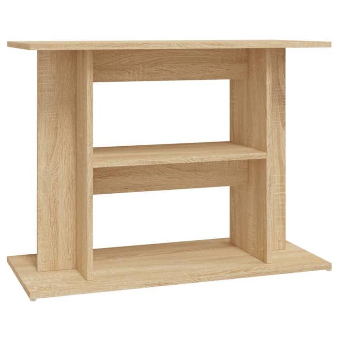 Comparer les prix de BEST SELLER Support pour aquarium - chêne sonoma - 80x35x60cm - bois d'ingénierie - Supports pour aquariums - 1875629