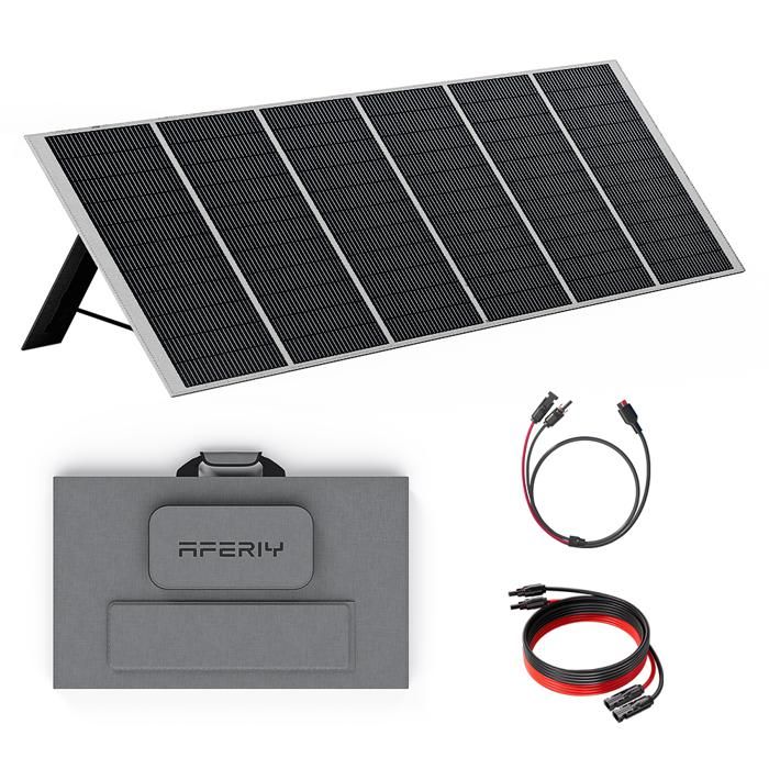 Panneaux Solaire Portable 400W 26VAFERIY Panneau Solaire Monocristallin avec ETFE