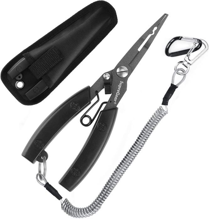 ylinsha Couteau de pêche, kit de nettoyage de poisson 7 pièces, couteau à poisson, brosse de