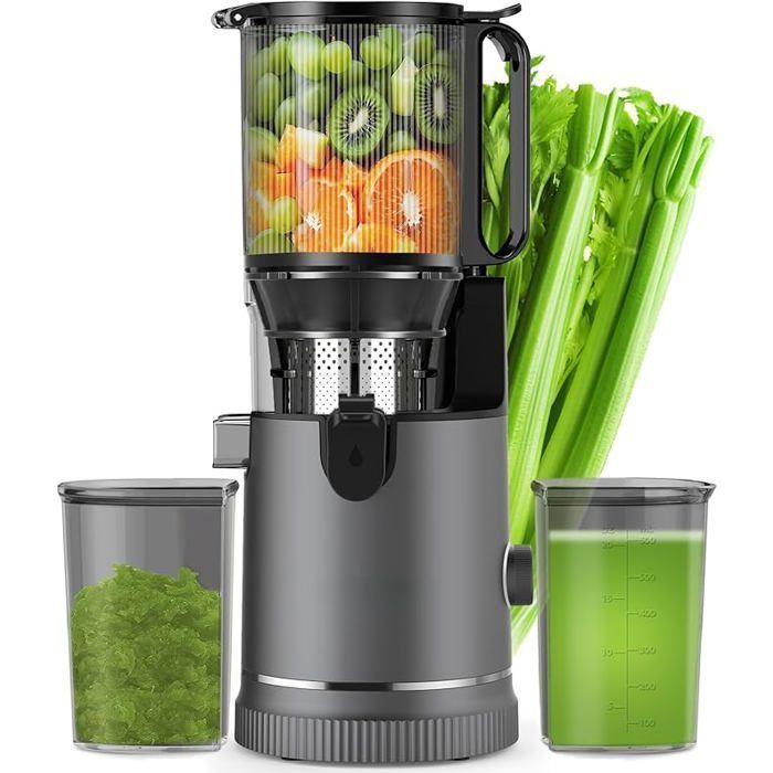 Extracteur de Jus Lent Ouverture XL 400W, Nettoyage Rapide