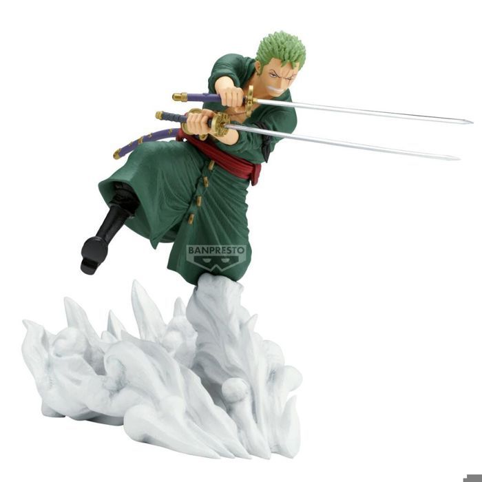 Figurine Banpresto One Piece Senkozekkei Roronoa Zoro Egghead - vue 2