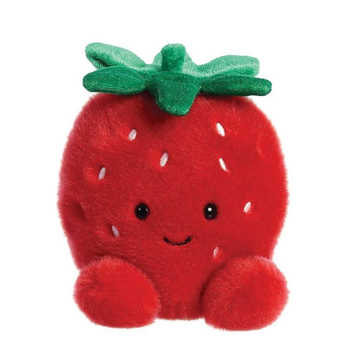 Jouet en peluche - AURORA - Juicy Strawberry - Format compact 10x9x12 cm - Polyester doux - Remplissage en billes Jouet en peluche - AURORA - Juicy Strawberry - Format compact 10x9x12 cm - Polyester doux - Remplissage en billes