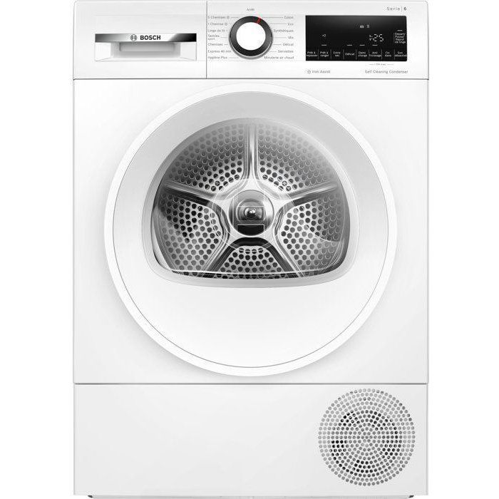 Sèche linge pompe à chaleur 60cm 9kg WQG24502FR BOSCH - vue 3