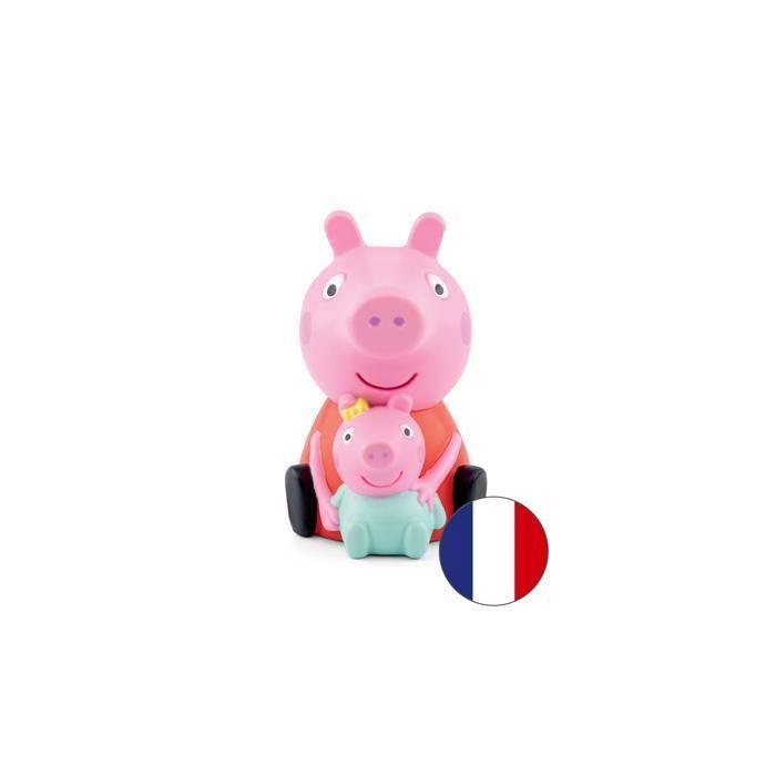 Personnage Tonie - TONIES® - Peppa Pig - La Nouvelle Petite Sœur - Figurine peinte main - Compatible Toniebox - Dès 3 ans