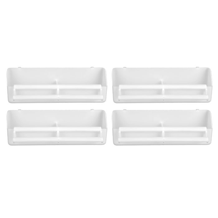 SALALIS Mangeoire pour les oiseaux 4 pièces perroquets mangeoire animal de compagnie oiseau suspendu nourriture jardin protection