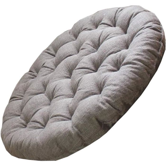 Galette Chaise Ronde 40x40cm Color 9 Confortable Sol Intérieur/Extérieur Cuisine Nordique .