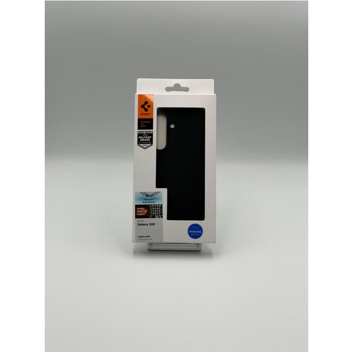 Coque - SPIGEN - Liquid Air - Matte Black - TPU - Air Cushion (Galaxy S26 63)