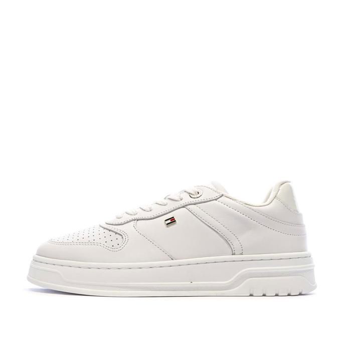 Tommy Hilfiger Baskets Blanches Femme Tommy Hilfiger Sportys