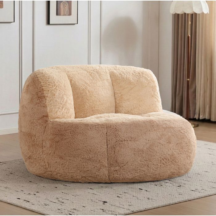 VUENOR Fauteuil pouf XXL multicolore 77 x 106 x 110 cm - 200 kg sans montage