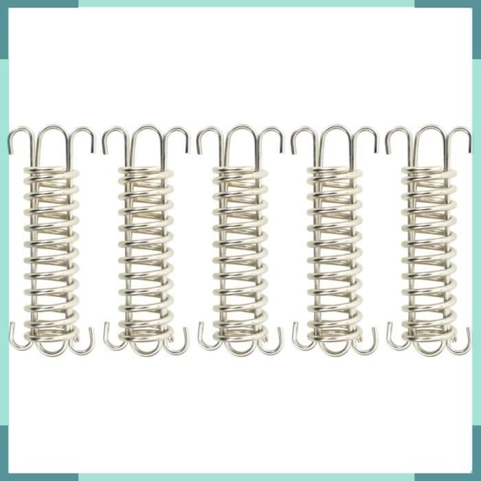 Ressorts De Tension Pour écran De Fenêtre - 3 1/4 Pouces - Acier Inoxydable - Lot De 6 (Neufs)