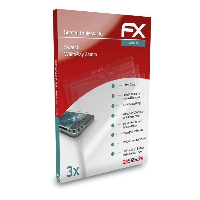 atFoliX 3x Film Protection d'écran pour Canon EOS 6D Mark II mat&antichoc