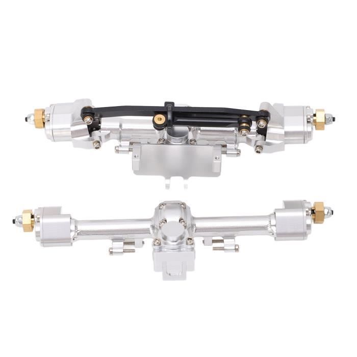 Jeu D'essieux Avant/arrière En Aluminium Pour Axial SCX10 II (90046/90047) - 1/10 - Neuf