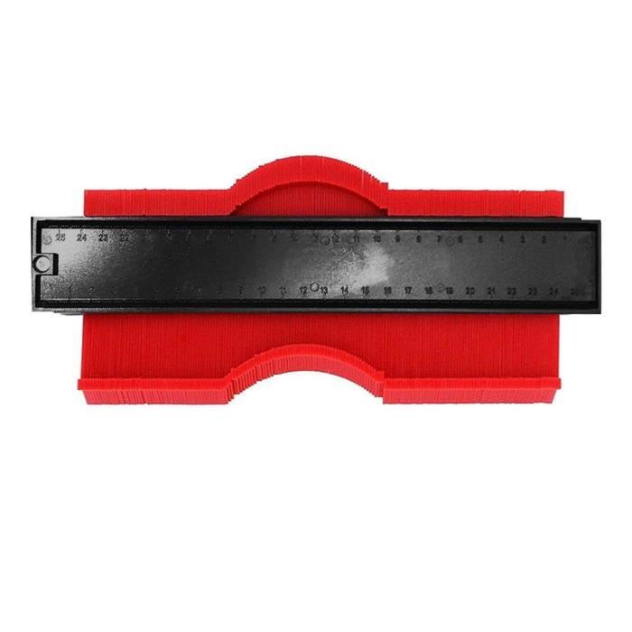 JIESD-Z‿Réplicateur de contour de copie circulaire 12,7 cm Outil universel de profilmètre de contour de linstrument 