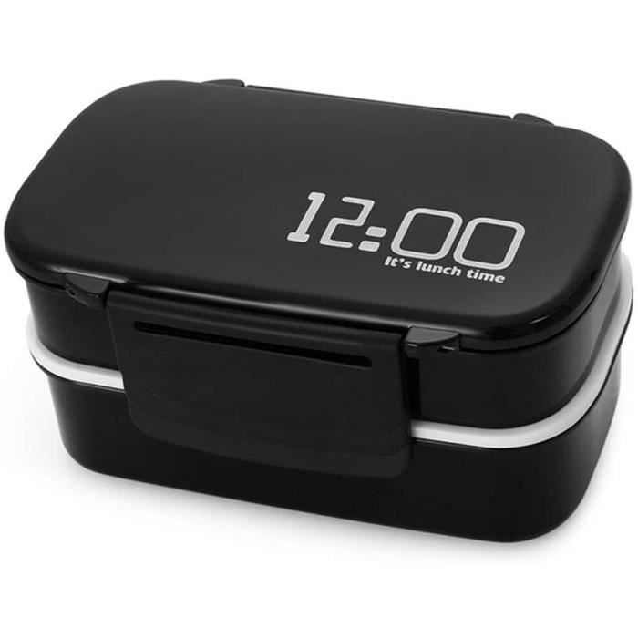 Porte-Déjeuner Bento Pusheen Le Chat - Boîte Alimentaire Avec Couverts Et Clip - Sans BPA