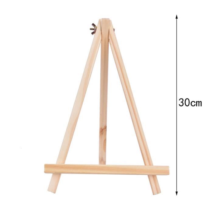 Sporgo Lot De 4 Mini Chevalets Pliables En Bois 15 X 20 Cm – Support Table Pour Tableaux, Photos, Mariages, Anniversaires, Artisanat Petit Chevalet Pour Tableau