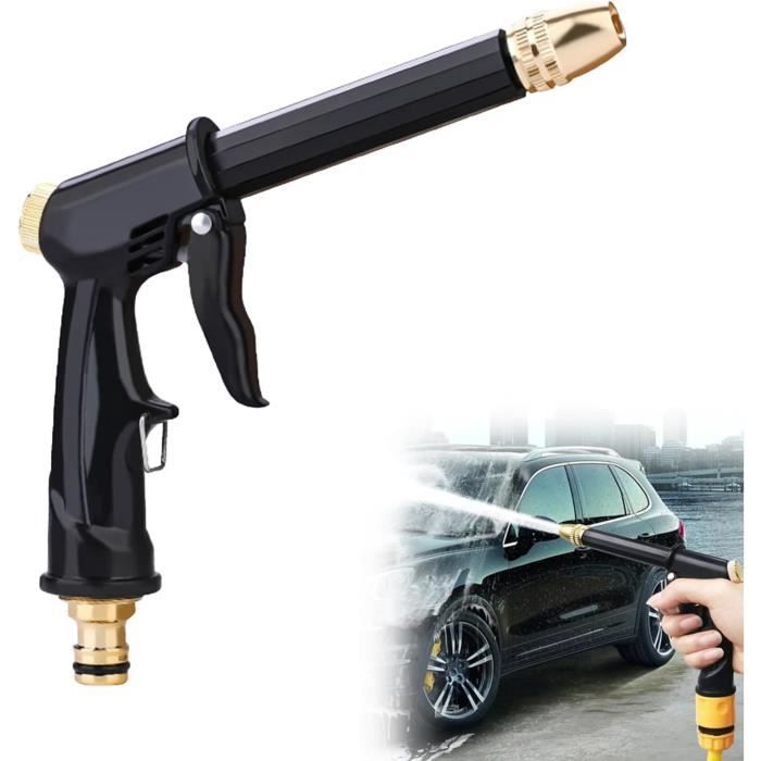 Pistolet D'Arrosage Métal Haute Pression - Pulvérisateur Jardin Et Lavage Voiture | Robuste Et Réglable
