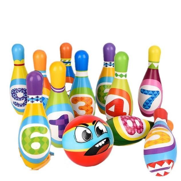 Jeu de quilles en mousse | Les enfants au service de garde