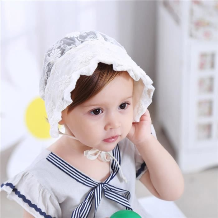 Fashion Cut Toddler Bebe Enfants Fille Broderie Dentelle Fleur Princesse Chapeau Casquettes Uol165 Cdiscount Puericulture Eveil Bebe