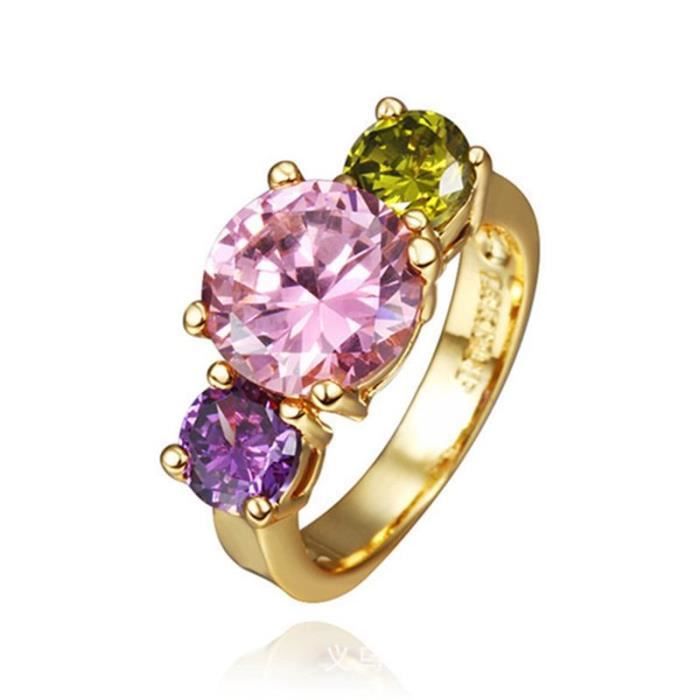 bague or jaune multicolor bague or jaune multicolor