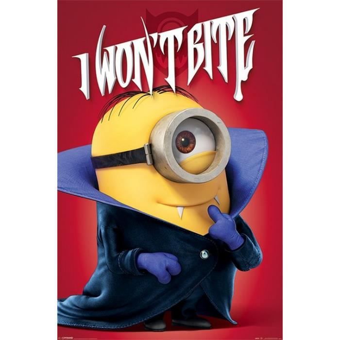 Minions Moi Moche Et Mechant Vampire 61x91 5cm Affiche Poster Cdiscount Maison Minions Moi Moche Et Mechant Vampire 61x91 5cm Affiche Poster Cdiscount Maison