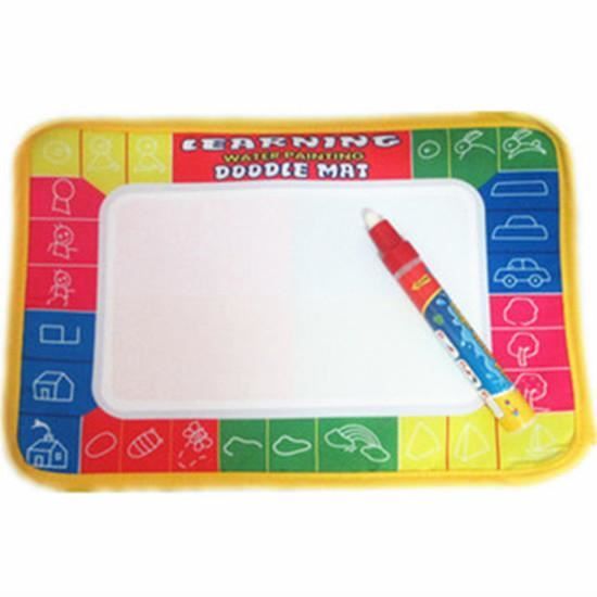 Passe Partout Non Toxique L Eau Dessin Peinture Et L Ecriture Doodle Avec Stylo Magique Magnetique Pour Bebe Enfants 29x19cm Cdiscount Jeux Jouets
