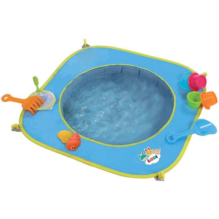 Ludi Piscine Pour Bebe A La Plage Des 10 Mois Inclus 9 Jouets De Plages Structure Pop Up Legere Se Plie Et Se Range Facilement Cdiscount Puericulture Eveil Bebe
