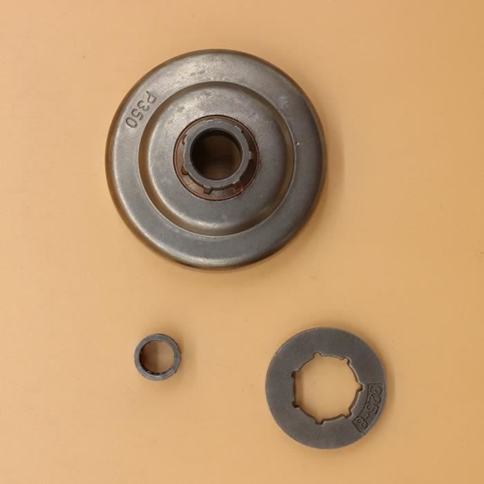 Adefol Tambour d'embrayage Pignon de jante Trousse Pour 026 MS260 024 MS240 Tronçonneuse 325-7 325-8 Remplacer les pièces 112 1160 2051