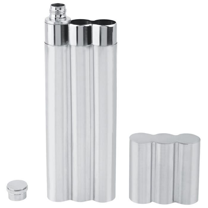 Étui Cigare Hermétique En Acier Inoxydable - Tube De Voyage Pour Homme, Compact Et Solide - 9