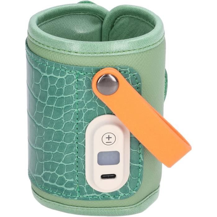 Chauffe Biberon Portable Et Mélangeur Automatique - 4 Températures (37-50°C) Pour Lait Maternel/Formule | Sans Fil, Rechargeable USB