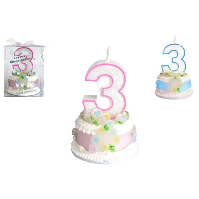 Bougies Gateau Chiffre 3 Modele Bleu Cdiscount Maison Bougies Gateau Chiffre 3 Modele Bleu Cdiscount Maison