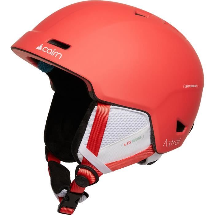 Casque De Ski CGM Ebi Pour Adulte - Noir | Double Certification Ski & Vélo | Taille XL (60cm) | Visière Incluse