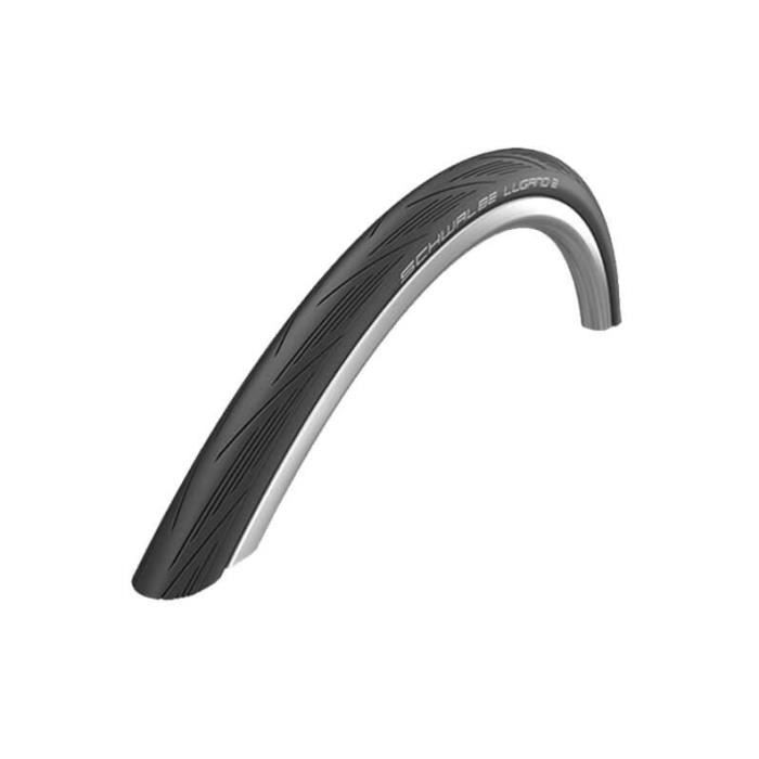 Pneu route 700x25 Schwalbe lugano ii tt noir/beige tr (25-622) SCHWALBE
