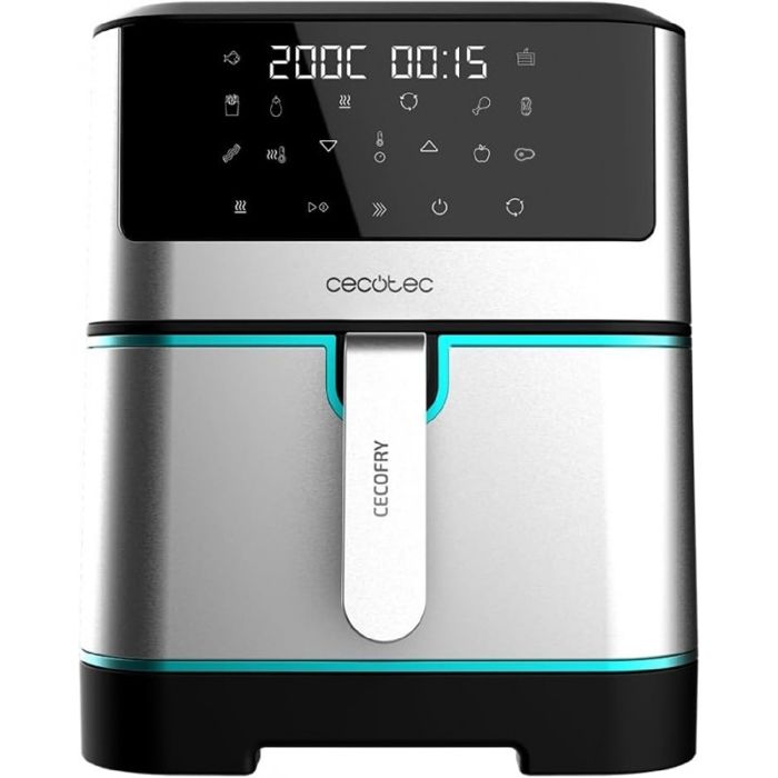 Cecotec – Friteuse sans huile 2,5 L – Puissance 1200 W – Technologie PerfectCook pour cuisson croustillante – Design compact et moderne