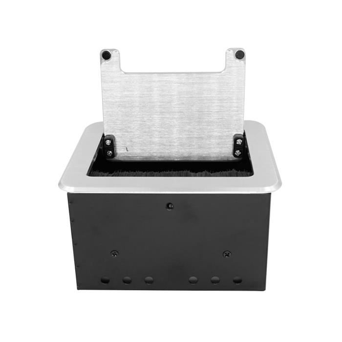 Boîtier Connectivité Multimédia De Table - 4 Prises AC, 2 HDMI, 2 RJ45, 1 USB 3.0, Neuf Ouvert