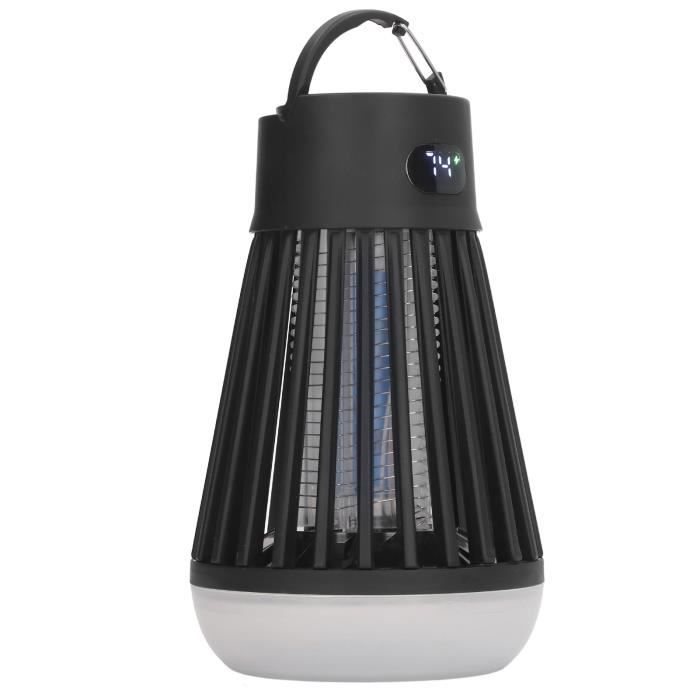 Naturehike Tueur d'insectes d'extérieur multifonction - Lumière de camping - Rechargeable - Ultra lumineux - Fonction de charge USB - Étanche IPX